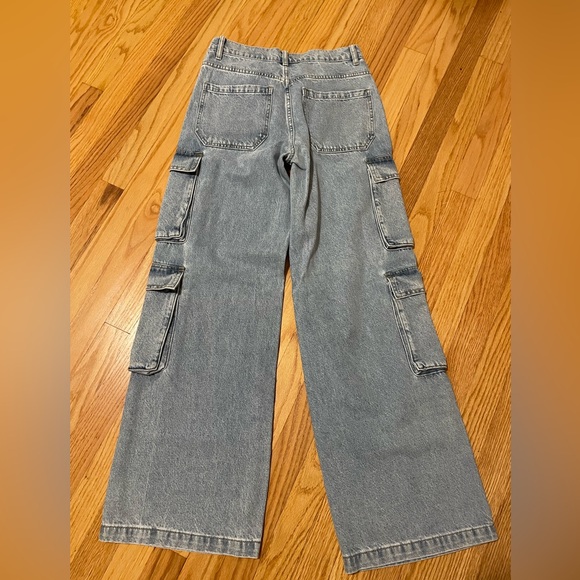 PacSun cargo jeans wide leg baggy - Picture 2 of 5